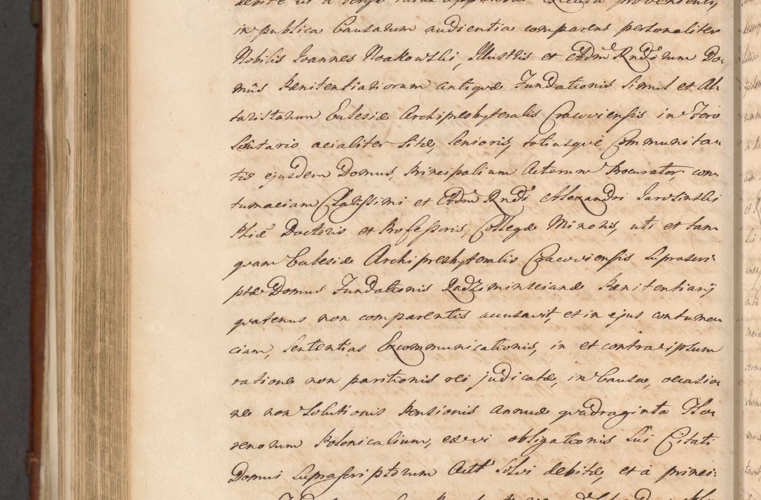 Zdjęcie nr 1576 dla obiektu archiwalnego: Acta actorum episcopalium R. D. Casimiri a Łubna Łubiński, episcopi Cracoviensis, ducis Severiae ab anno 1714 ad annum 1719 conscripta. Volumen II