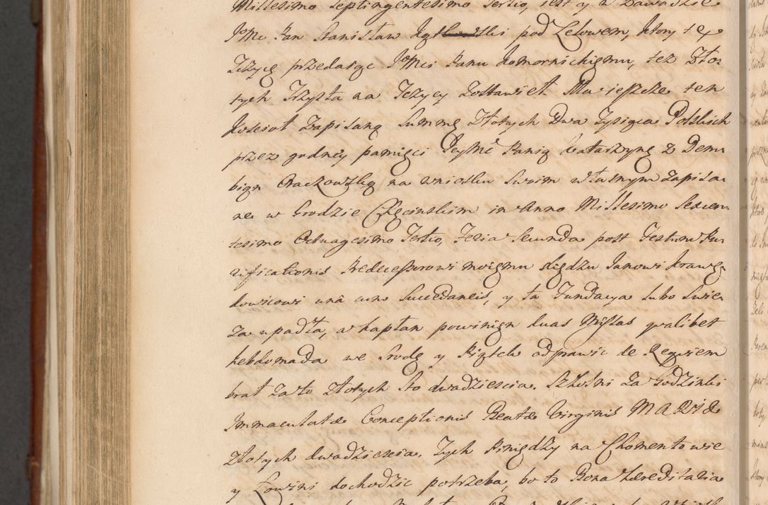 Zdjęcie nr 1568 dla obiektu archiwalnego: Acta actorum episcopalium R. D. Casimiri a Łubna Łubiński, episcopi Cracoviensis, ducis Severiae ab anno 1714 ad annum 1719 conscripta. Volumen II