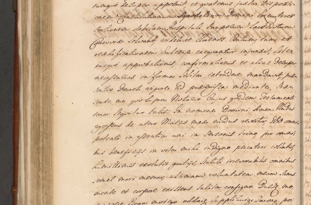 Zdjęcie nr 1566 dla obiektu archiwalnego: Acta actorum episcopalium R. D. Casimiri a Łubna Łubiński, episcopi Cracoviensis, ducis Severiae ab anno 1714 ad annum 1719 conscripta. Volumen II