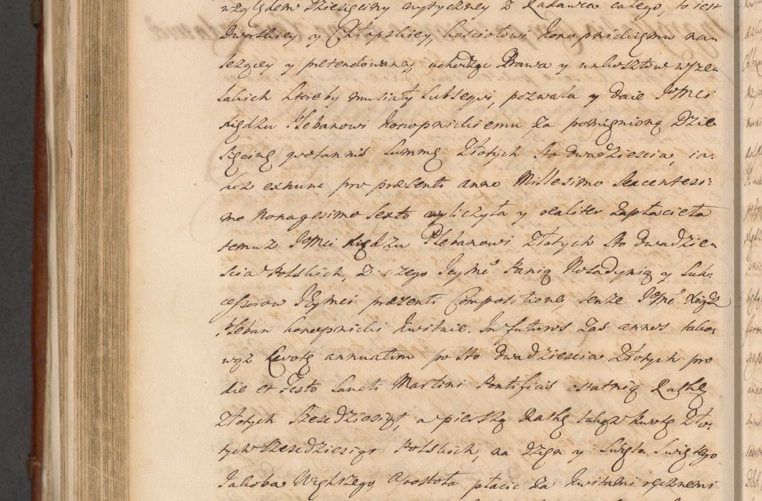 Zdjęcie nr 1552 dla obiektu archiwalnego: Acta actorum episcopalium R. D. Casimiri a Łubna Łubiński, episcopi Cracoviensis, ducis Severiae ab anno 1714 ad annum 1719 conscripta. Volumen II