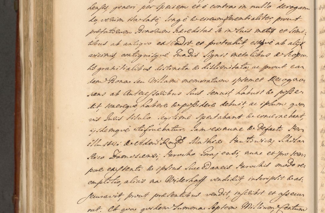 Zdjęcie nr 1536 dla obiektu archiwalnego: Acta actorum episcopalium R. D. Casimiri a Łubna Łubiński, episcopi Cracoviensis, ducis Severiae ab anno 1714 ad annum 1719 conscripta. Volumen II