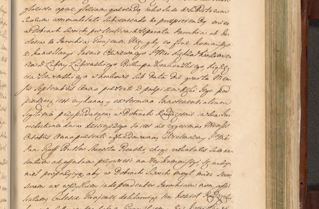 Zdjęcie nr 1523 dla obiektu archiwalnego: Acta actorum episcopalium R. D. Casimiri a Łubna Łubiński, episcopi Cracoviensis, ducis Severiae ab anno 1714 ad annum 1719 conscripta. Volumen II