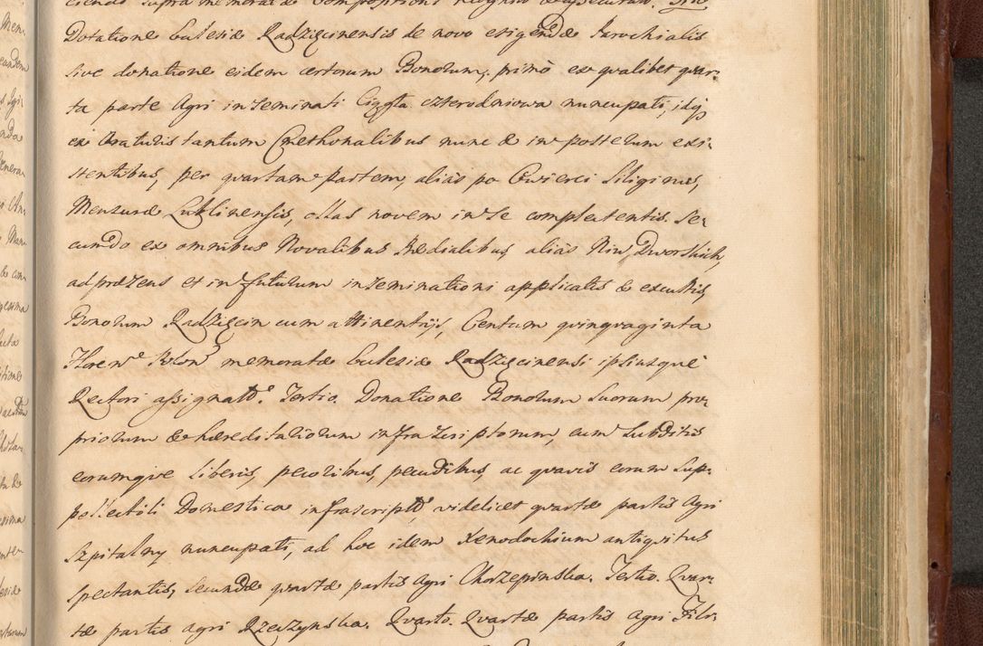 Zdjęcie nr 1507 dla obiektu archiwalnego: Acta actorum episcopalium R. D. Casimiri a Łubna Łubiński, episcopi Cracoviensis, ducis Severiae ab anno 1714 ad annum 1719 conscripta. Volumen II