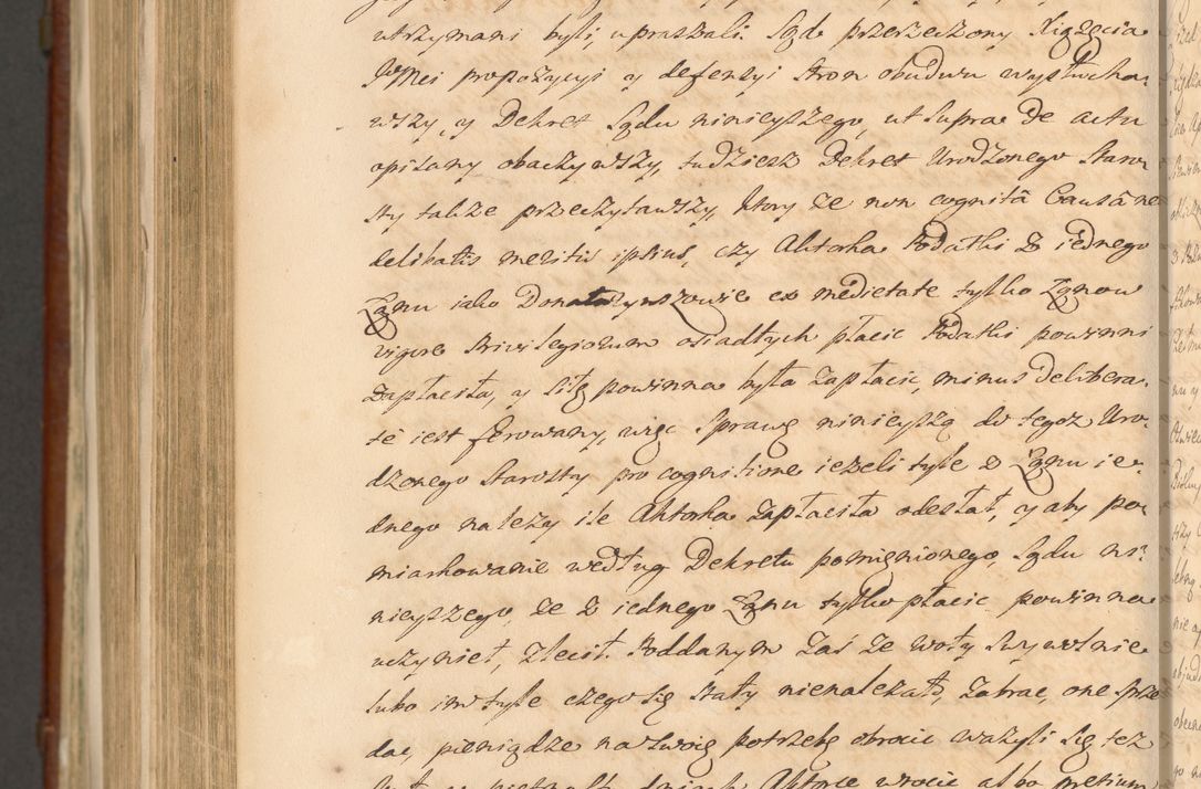 Zdjęcie nr 1498 dla obiektu archiwalnego: Acta actorum episcopalium R. D. Casimiri a Łubna Łubiński, episcopi Cracoviensis, ducis Severiae ab anno 1714 ad annum 1719 conscripta. Volumen II