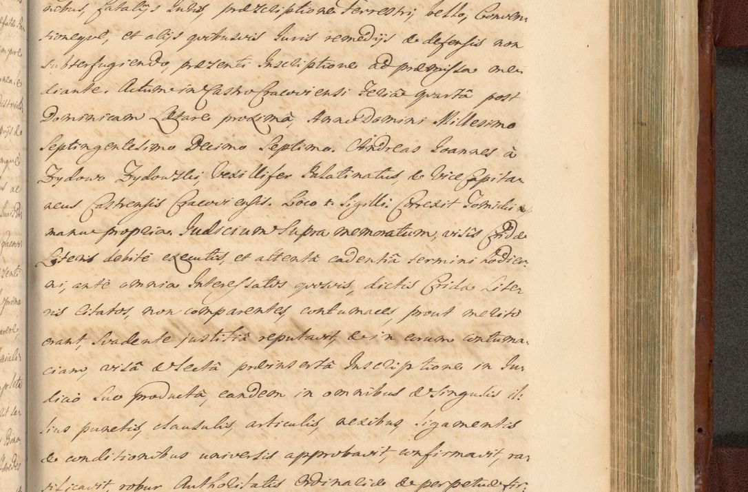 Zdjęcie nr 1495 dla obiektu archiwalnego: Acta actorum episcopalium R. D. Casimiri a Łubna Łubiński, episcopi Cracoviensis, ducis Severiae ab anno 1714 ad annum 1719 conscripta. Volumen II