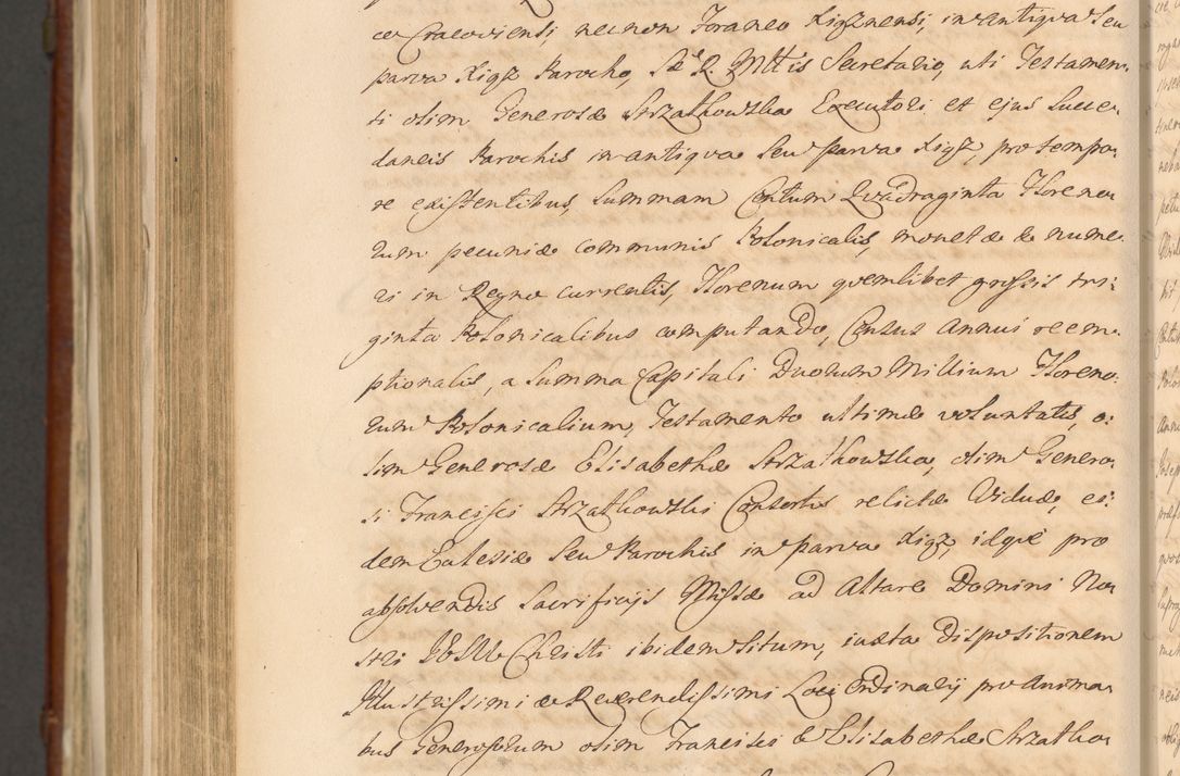 Zdjęcie nr 1490 dla obiektu archiwalnego: Acta actorum episcopalium R. D. Casimiri a Łubna Łubiński, episcopi Cracoviensis, ducis Severiae ab anno 1714 ad annum 1719 conscripta. Volumen II