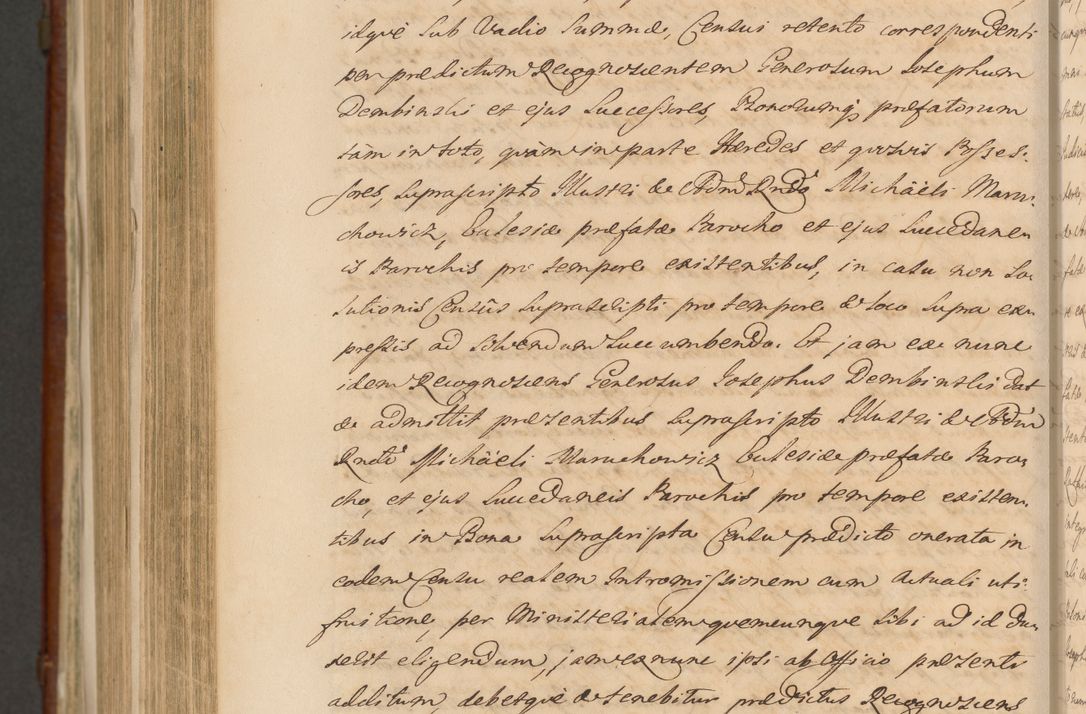 Zdjęcie nr 1492 dla obiektu archiwalnego: Acta actorum episcopalium R. D. Casimiri a Łubna Łubiński, episcopi Cracoviensis, ducis Severiae ab anno 1714 ad annum 1719 conscripta. Volumen II