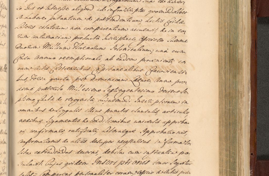 Zdjęcie nr 1489 dla obiektu archiwalnego: Acta actorum episcopalium R. D. Casimiri a Łubna Łubiński, episcopi Cracoviensis, ducis Severiae ab anno 1714 ad annum 1719 conscripta. Volumen II