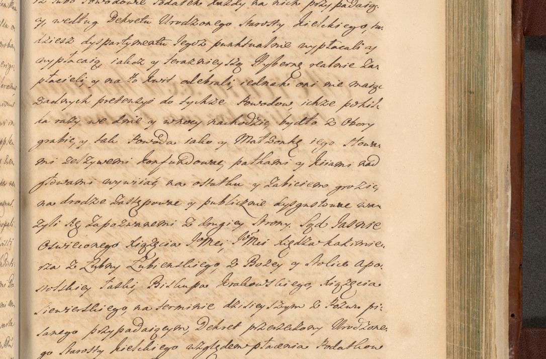 Zdjęcie nr 1481 dla obiektu archiwalnego: Acta actorum episcopalium R. D. Casimiri a Łubna Łubiński, episcopi Cracoviensis, ducis Severiae ab anno 1714 ad annum 1719 conscripta. Volumen II