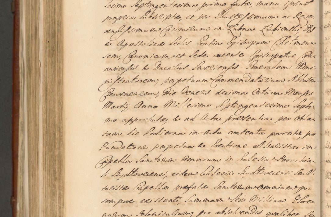 Zdjęcie nr 1476 dla obiektu archiwalnego: Acta actorum episcopalium R. D. Casimiri a Łubna Łubiński, episcopi Cracoviensis, ducis Severiae ab anno 1714 ad annum 1719 conscripta. Volumen II