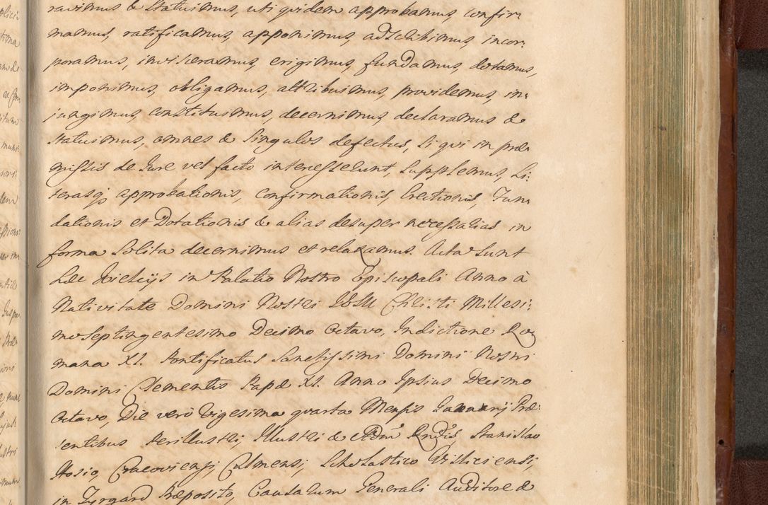 Zdjęcie nr 1471 dla obiektu archiwalnego: Acta actorum episcopalium R. D. Casimiri a Łubna Łubiński, episcopi Cracoviensis, ducis Severiae ab anno 1714 ad annum 1719 conscripta. Volumen II