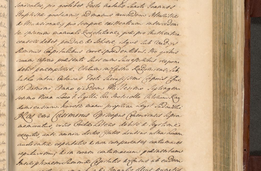 Zdjęcie nr 1469 dla obiektu archiwalnego: Acta actorum episcopalium R. D. Casimiri a Łubna Łubiński, episcopi Cracoviensis, ducis Severiae ab anno 1714 ad annum 1719 conscripta. Volumen II