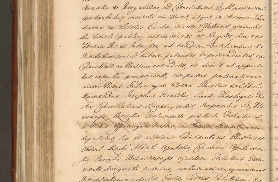Zdjęcie nr 1464 dla obiektu archiwalnego: Acta actorum episcopalium R. D. Casimiri a Łubna Łubiński, episcopi Cracoviensis, ducis Severiae ab anno 1714 ad annum 1719 conscripta. Volumen II