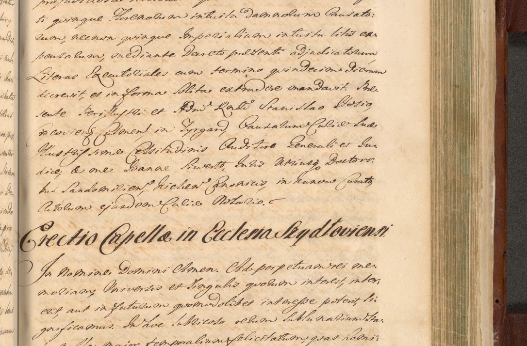 Zdjęcie nr 1463 dla obiektu archiwalnego: Acta actorum episcopalium R. D. Casimiri a Łubna Łubiński, episcopi Cracoviensis, ducis Severiae ab anno 1714 ad annum 1719 conscripta. Volumen II