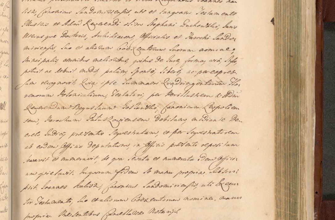 Zdjęcie nr 1451 dla obiektu archiwalnego: Acta actorum episcopalium R. D. Casimiri a Łubna Łubiński, episcopi Cracoviensis, ducis Severiae ab anno 1714 ad annum 1719 conscripta. Volumen II