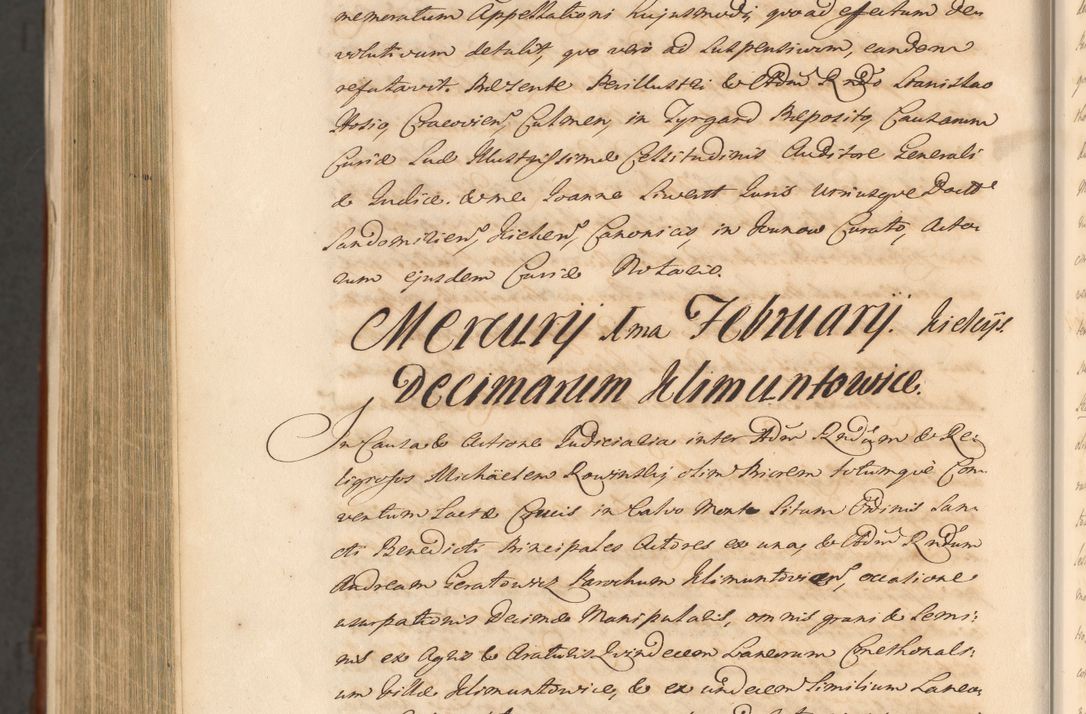 Zdjęcie nr 1446 dla obiektu archiwalnego: Acta actorum episcopalium R. D. Casimiri a Łubna Łubiński, episcopi Cracoviensis, ducis Severiae ab anno 1714 ad annum 1719 conscripta. Volumen II