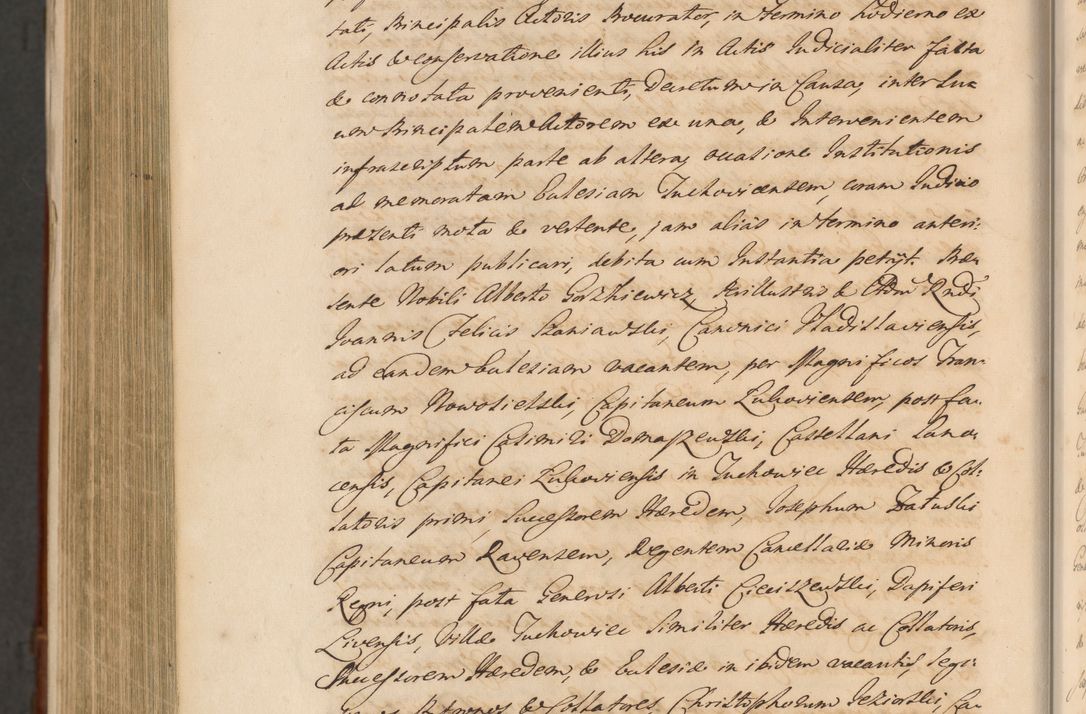 Zdjęcie nr 1442 dla obiektu archiwalnego: Acta actorum episcopalium R. D. Casimiri a Łubna Łubiński, episcopi Cracoviensis, ducis Severiae ab anno 1714 ad annum 1719 conscripta. Volumen II