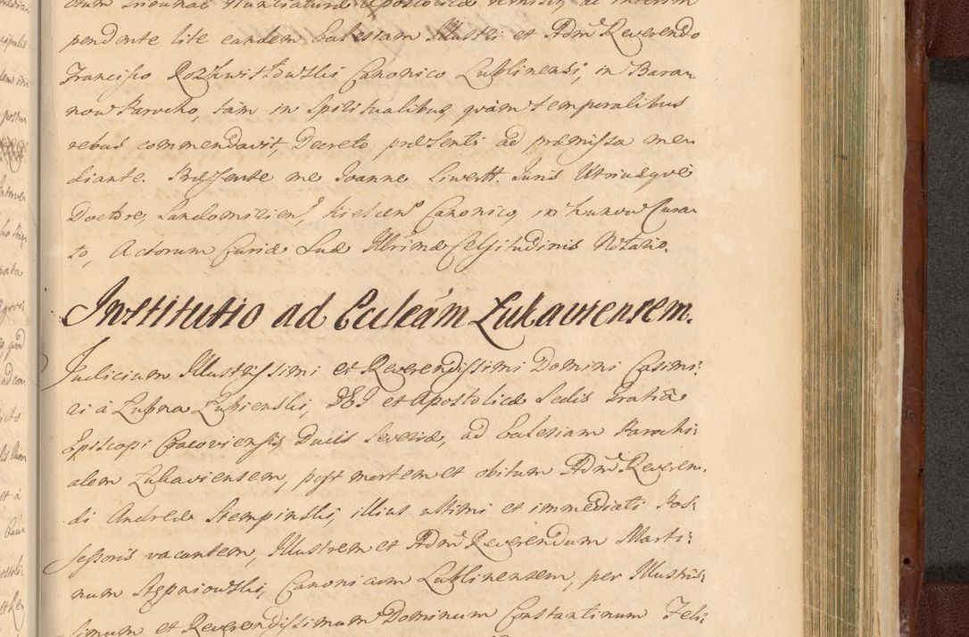 Zdjęcie nr 1443 dla obiektu archiwalnego: Acta actorum episcopalium R. D. Casimiri a Łubna Łubiński, episcopi Cracoviensis, ducis Severiae ab anno 1714 ad annum 1719 conscripta. Volumen II