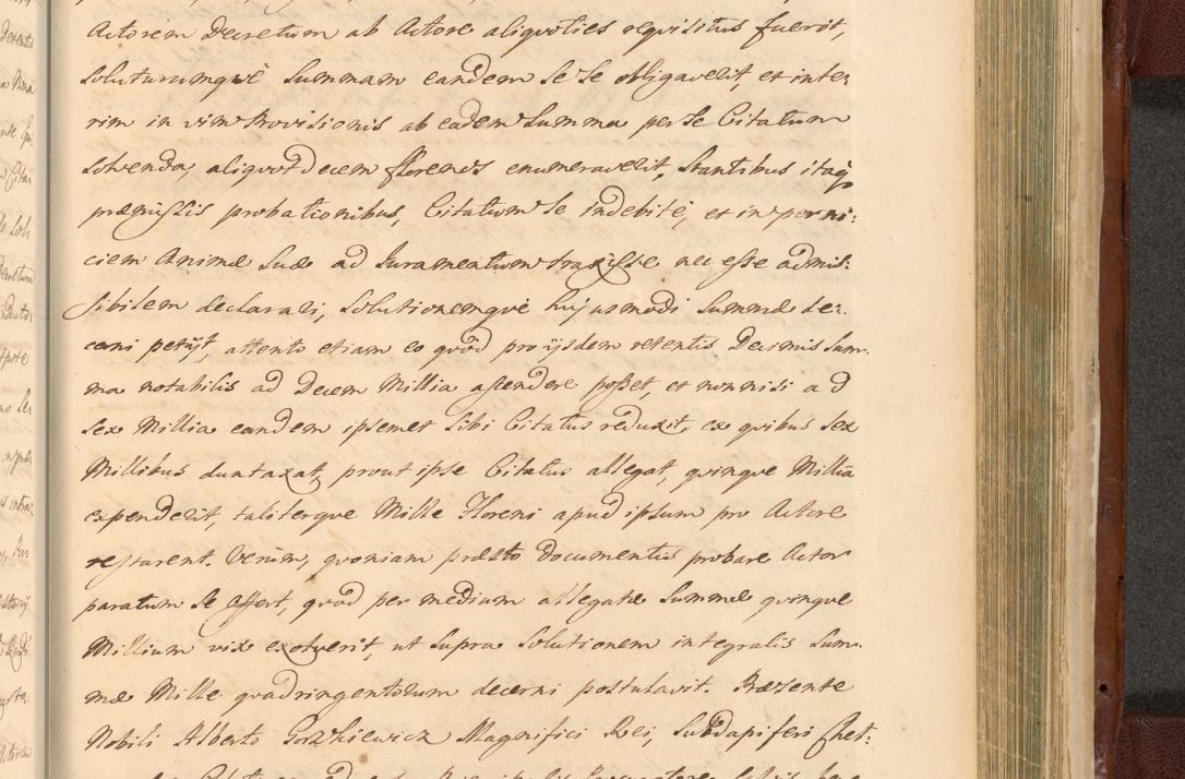 Zdjęcie nr 1437 dla obiektu archiwalnego: Acta actorum episcopalium R. D. Casimiri a Łubna Łubiński, episcopi Cracoviensis, ducis Severiae ab anno 1714 ad annum 1719 conscripta. Volumen II