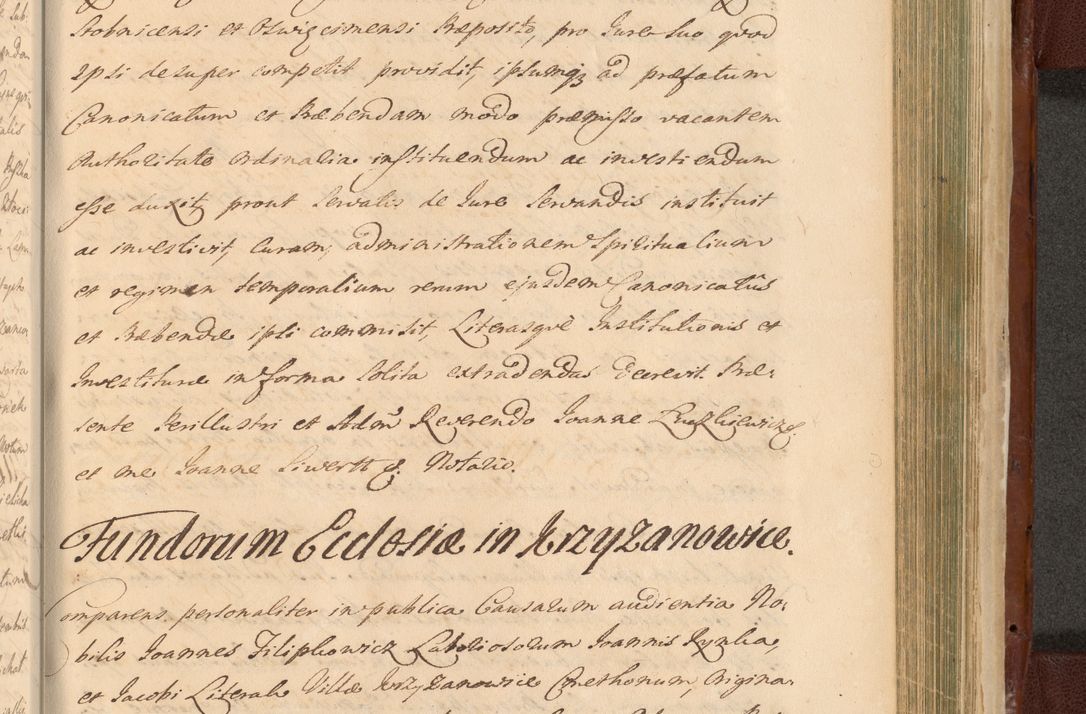 Zdjęcie nr 1425 dla obiektu archiwalnego: Acta actorum episcopalium R. D. Casimiri a Łubna Łubiński, episcopi Cracoviensis, ducis Severiae ab anno 1714 ad annum 1719 conscripta. Volumen II