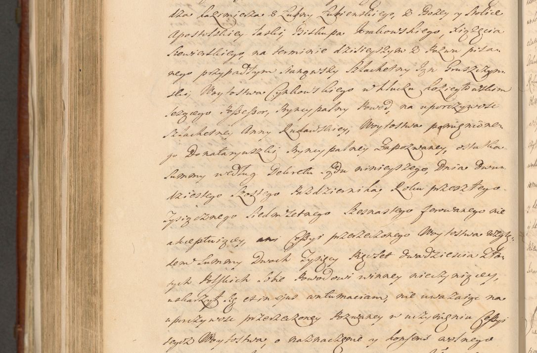 Zdjęcie nr 1418 dla obiektu archiwalnego: Acta actorum episcopalium R. D. Casimiri a Łubna Łubiński, episcopi Cracoviensis, ducis Severiae ab anno 1714 ad annum 1719 conscripta. Volumen II