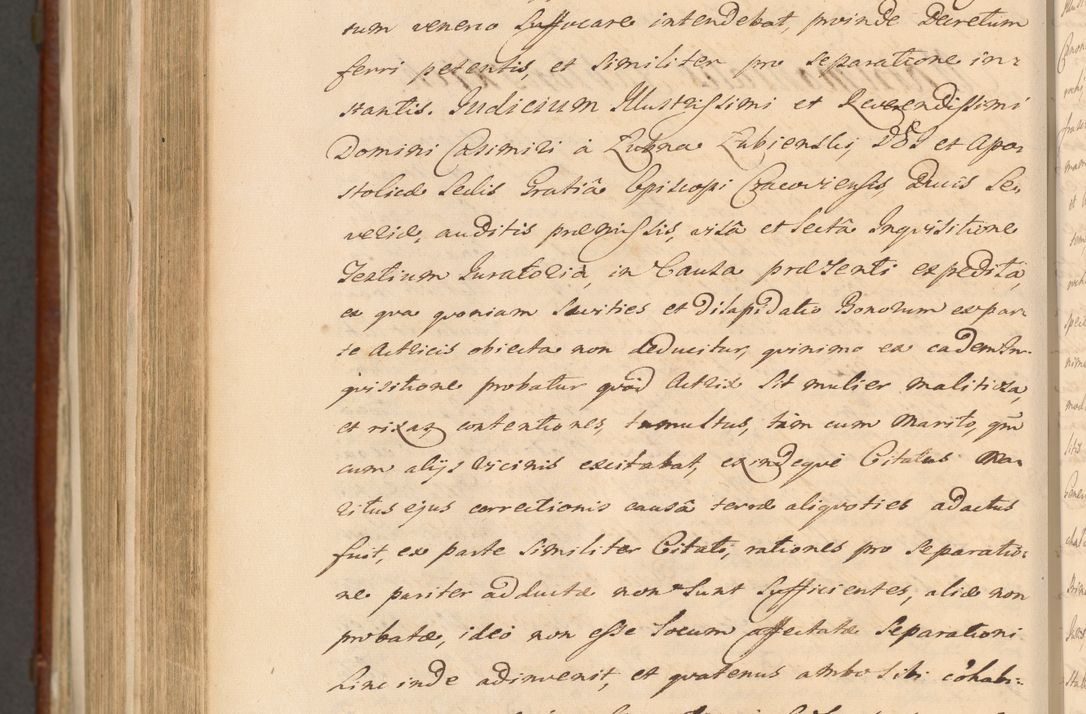 Zdjęcie nr 1410 dla obiektu archiwalnego: Acta actorum episcopalium R. D. Casimiri a Łubna Łubiński, episcopi Cracoviensis, ducis Severiae ab anno 1714 ad annum 1719 conscripta. Volumen II