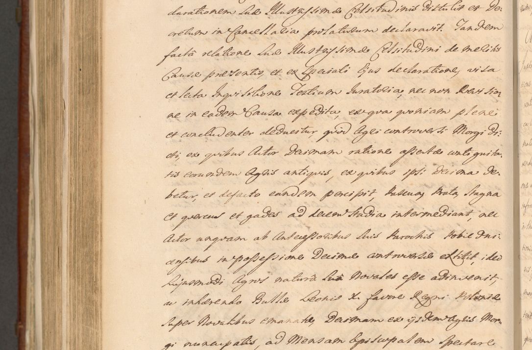 Zdjęcie nr 1408 dla obiektu archiwalnego: Acta actorum episcopalium R. D. Casimiri a Łubna Łubiński, episcopi Cracoviensis, ducis Severiae ab anno 1714 ad annum 1719 conscripta. Volumen II