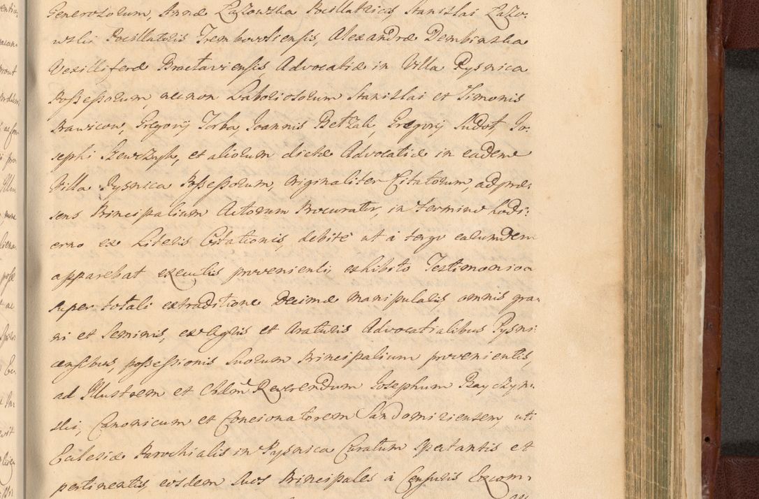 Zdjęcie nr 1403 dla obiektu archiwalnego: Acta actorum episcopalium R. D. Casimiri a Łubna Łubiński, episcopi Cracoviensis, ducis Severiae ab anno 1714 ad annum 1719 conscripta. Volumen II