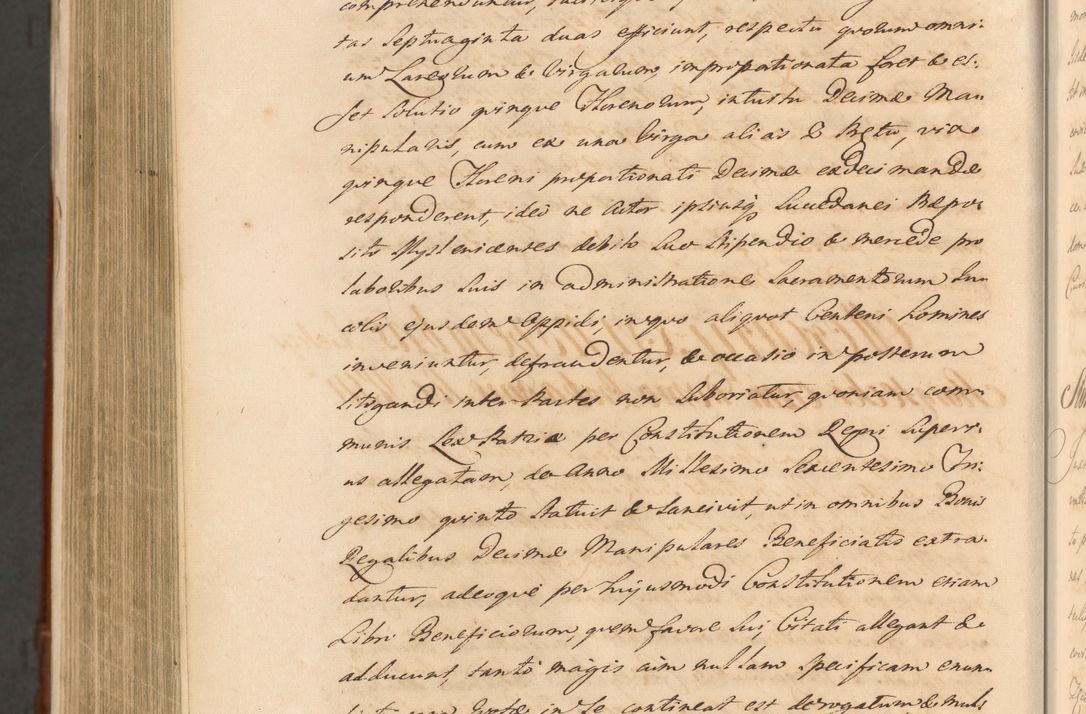 Zdjęcie nr 1806 dla obiektu archiwalnego: Acta actorum episcopalium R. D. Casimiri a Łubna Łubiński, episcopi Cracoviensis, ducis Severiae ab anno 1714 ad annum 1719 conscripta. Volumen II