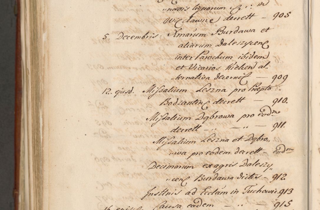 Zdjęcie nr 1926 dla obiektu archiwalnego: Acta actorum episcopalium R. D. Casimiri a Łubna Łubiński, episcopi Cracoviensis, ducis Severiae ab anno 1714 ad annum 1719 conscripta. Volumen II