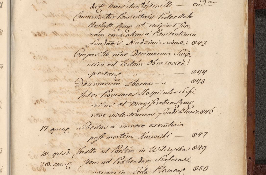 Zdjęcie nr 1921 dla obiektu archiwalnego: Acta actorum episcopalium R. D. Casimiri a Łubna Łubiński, episcopi Cracoviensis, ducis Severiae ab anno 1714 ad annum 1719 conscripta. Volumen II