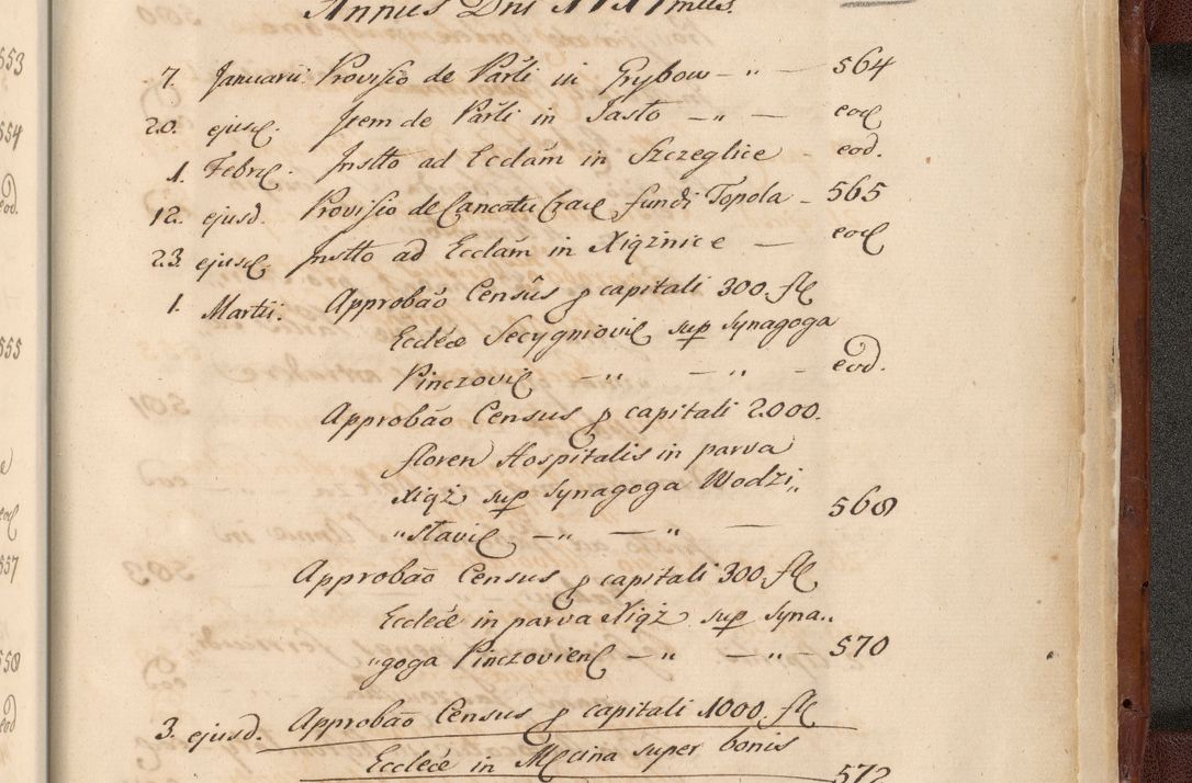 Zdjęcie nr 1905 dla obiektu archiwalnego: Acta actorum episcopalium R. D. Casimiri a Łubna Łubiński, episcopi Cracoviensis, ducis Severiae ab anno 1714 ad annum 1719 conscripta. Volumen II