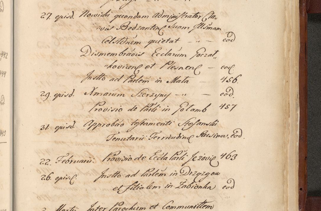 Zdjęcie nr 1897 dla obiektu archiwalnego: Acta actorum episcopalium R. D. Casimiri a Łubna Łubiński, episcopi Cracoviensis, ducis Severiae ab anno 1714 ad annum 1719 conscripta. Volumen II