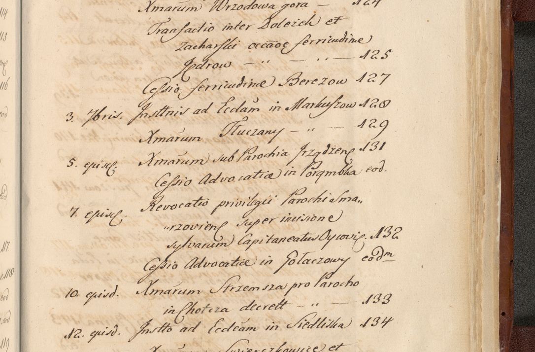 Zdjęcie nr 1879 dla obiektu archiwalnego: Acta actorum episcopalium R. D. Casimiri a Łubna Łubiński, episcopi Cracoviensis, ducis Severiae ab anno 1714 ad annum 1719 conscripta. Volumen II