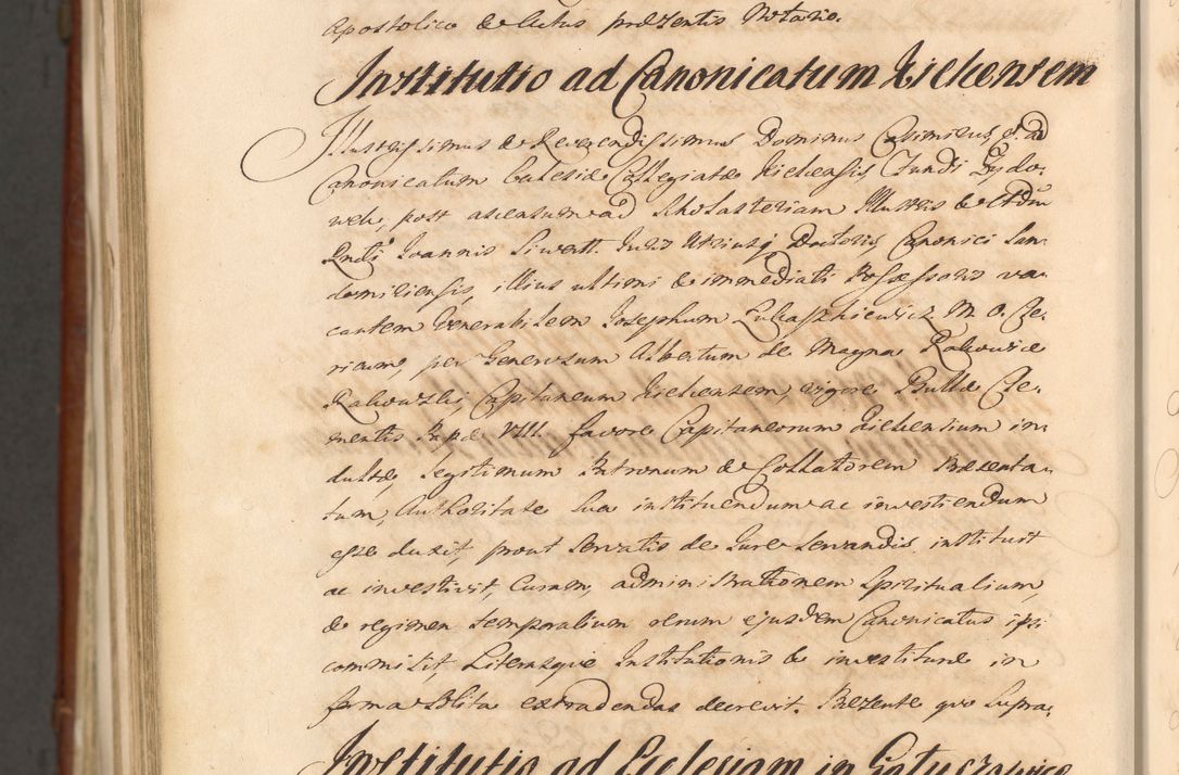 Zdjęcie nr 1868 dla obiektu archiwalnego: Acta actorum episcopalium R. D. Casimiri a Łubna Łubiński, episcopi Cracoviensis, ducis Severiae ab anno 1714 ad annum 1719 conscripta. Volumen II