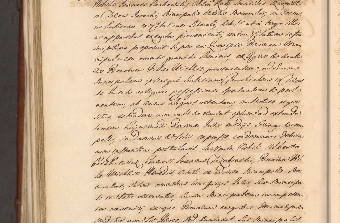 Zdjęcie nr 1862 dla obiektu archiwalnego: Acta actorum episcopalium R. D. Casimiri a Łubna Łubiński, episcopi Cracoviensis, ducis Severiae ab anno 1714 ad annum 1719 conscripta. Volumen II