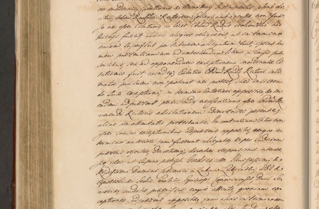Zdjęcie nr 1860 dla obiektu archiwalnego: Acta actorum episcopalium R. D. Casimiri a Łubna Łubiński, episcopi Cracoviensis, ducis Severiae ab anno 1714 ad annum 1719 conscripta. Volumen II