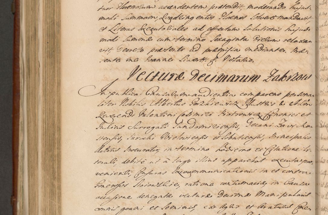 Zdjęcie nr 1854 dla obiektu archiwalnego: Acta actorum episcopalium R. D. Casimiri a Łubna Łubiński, episcopi Cracoviensis, ducis Severiae ab anno 1714 ad annum 1719 conscripta. Volumen II