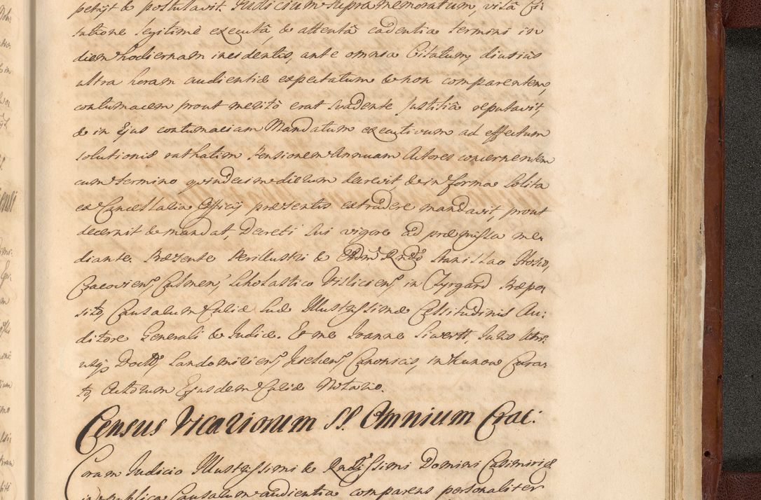 Zdjęcie nr 1853 dla obiektu archiwalnego: Acta actorum episcopalium R. D. Casimiri a Łubna Łubiński, episcopi Cracoviensis, ducis Severiae ab anno 1714 ad annum 1719 conscripta. Volumen II