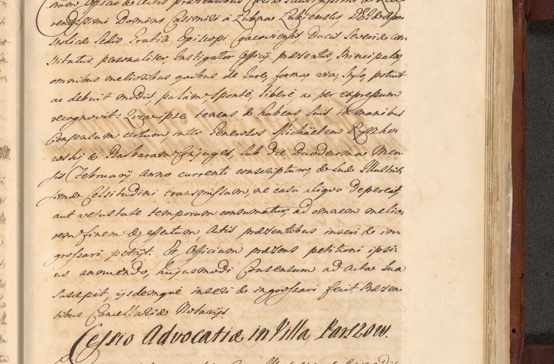 Zdjęcie nr 1851 dla obiektu archiwalnego: Acta actorum episcopalium R. D. Casimiri a Łubna Łubiński, episcopi Cracoviensis, ducis Severiae ab anno 1714 ad annum 1719 conscripta. Volumen II
