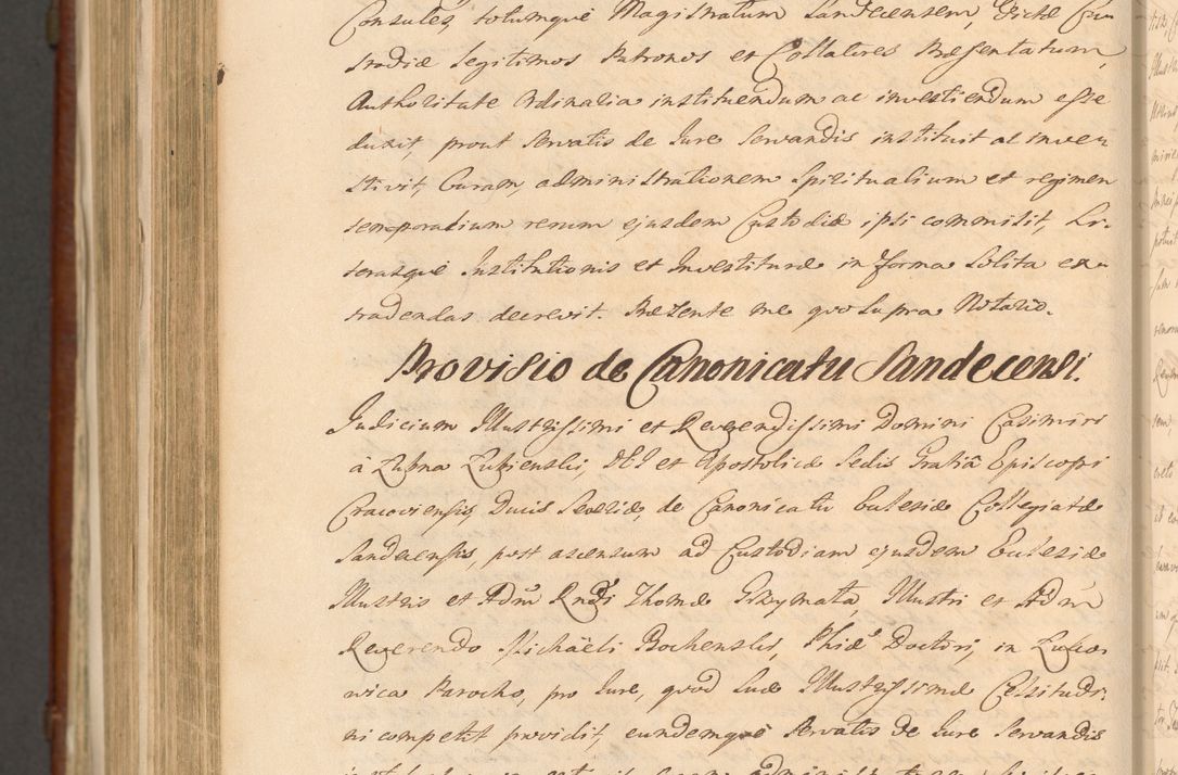 Zdjęcie nr 1848 dla obiektu archiwalnego: Acta actorum episcopalium R. D. Casimiri a Łubna Łubiński, episcopi Cracoviensis, ducis Severiae ab anno 1714 ad annum 1719 conscripta. Volumen II
