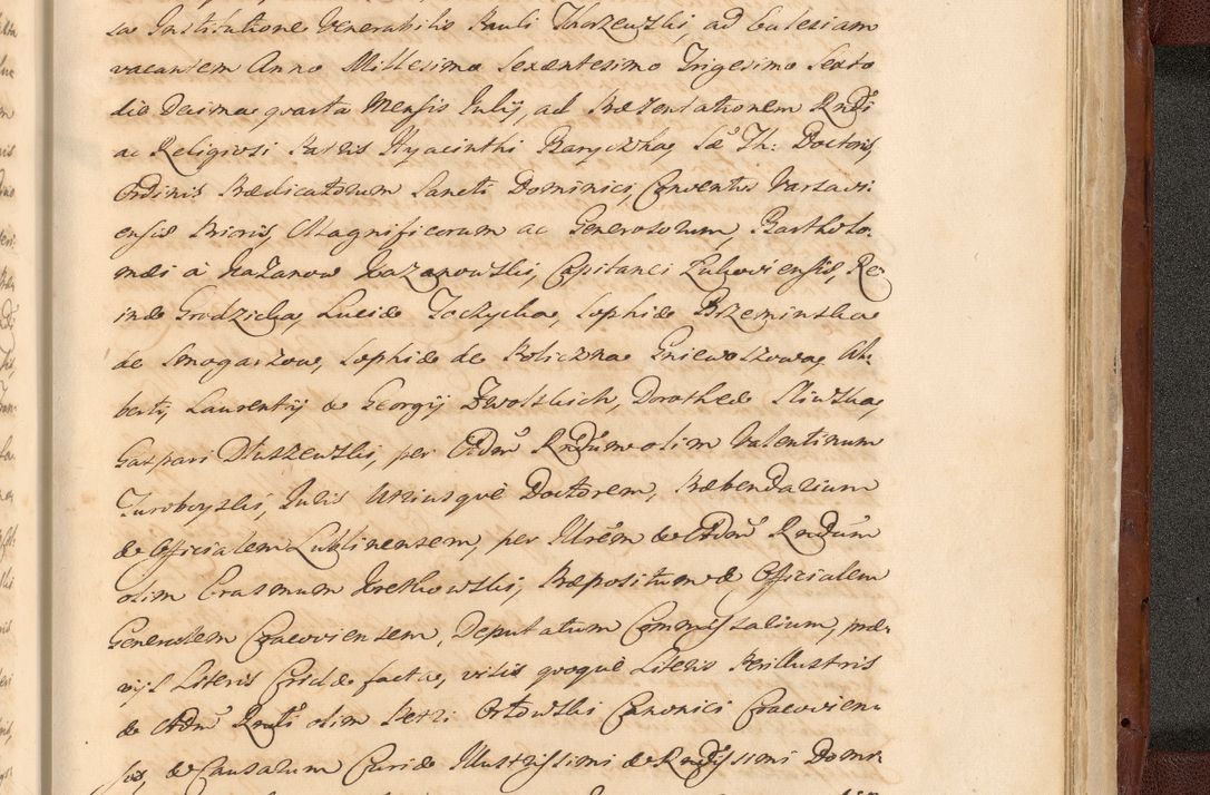 Zdjęcie nr 1841 dla obiektu archiwalnego: Acta actorum episcopalium R. D. Casimiri a Łubna Łubiński, episcopi Cracoviensis, ducis Severiae ab anno 1714 ad annum 1719 conscripta. Volumen II
