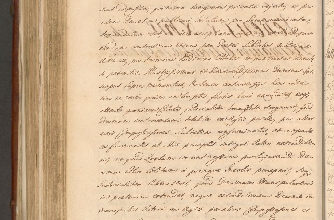 Zdjęcie nr 1838 dla obiektu archiwalnego: Acta actorum episcopalium R. D. Casimiri a Łubna Łubiński, episcopi Cracoviensis, ducis Severiae ab anno 1714 ad annum 1719 conscripta. Volumen II