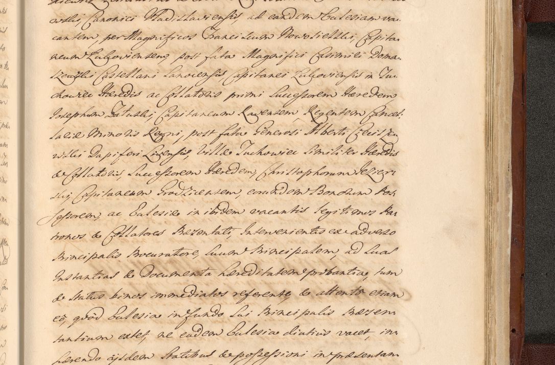 Zdjęcie nr 1837 dla obiektu archiwalnego: Acta actorum episcopalium R. D. Casimiri a Łubna Łubiński, episcopi Cracoviensis, ducis Severiae ab anno 1714 ad annum 1719 conscripta. Volumen II