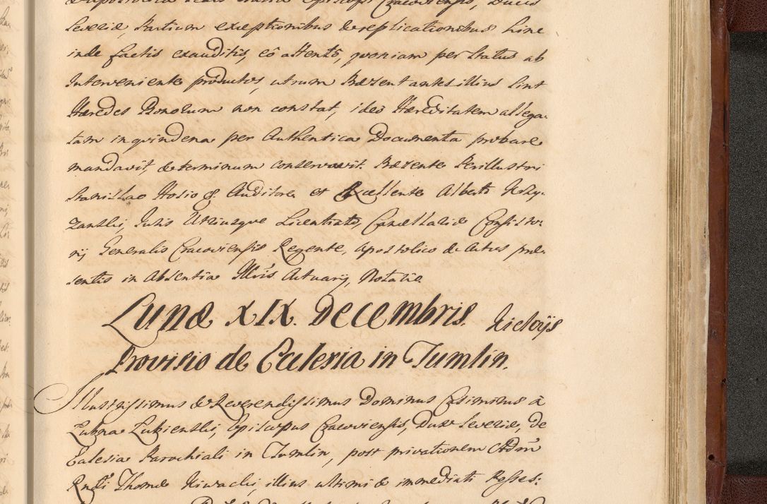 Zdjęcie nr 1829 dla obiektu archiwalnego: Acta actorum episcopalium R. D. Casimiri a Łubna Łubiński, episcopi Cracoviensis, ducis Severiae ab anno 1714 ad annum 1719 conscripta. Volumen II