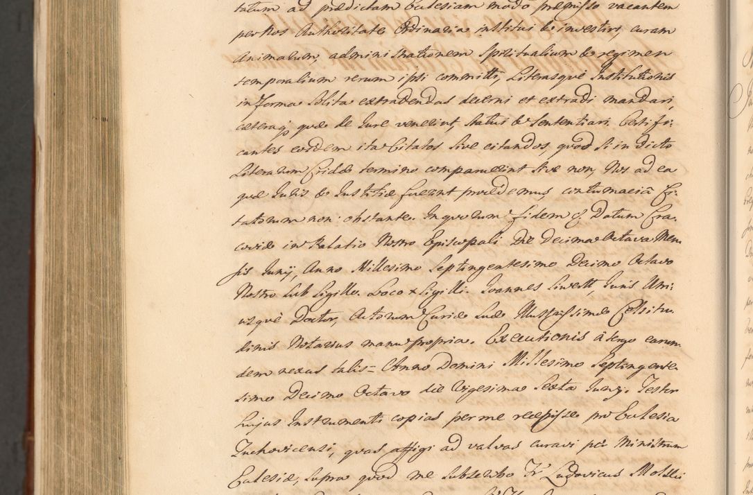 Zdjęcie nr 1826 dla obiektu archiwalnego: Acta actorum episcopalium R. D. Casimiri a Łubna Łubiński, episcopi Cracoviensis, ducis Severiae ab anno 1714 ad annum 1719 conscripta. Volumen II