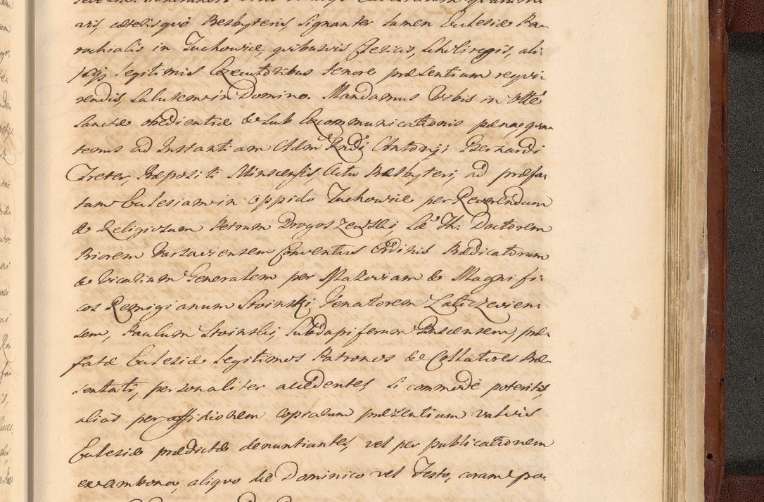 Zdjęcie nr 1825 dla obiektu archiwalnego: Acta actorum episcopalium R. D. Casimiri a Łubna Łubiński, episcopi Cracoviensis, ducis Severiae ab anno 1714 ad annum 1719 conscripta. Volumen II