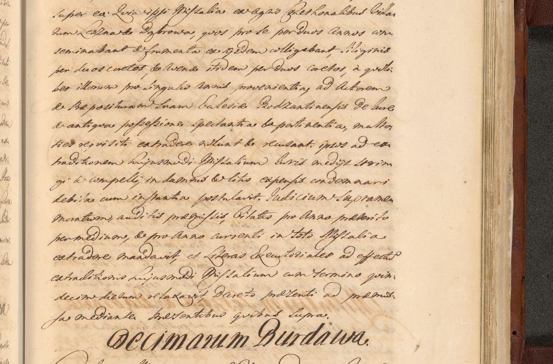 Zdjęcie nr 1821 dla obiektu archiwalnego: Acta actorum episcopalium R. D. Casimiri a Łubna Łubiński, episcopi Cracoviensis, ducis Severiae ab anno 1714 ad annum 1719 conscripta. Volumen II