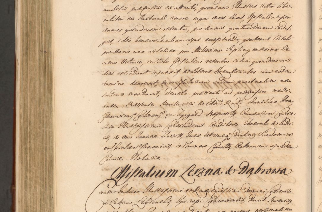 Zdjęcie nr 1820 dla obiektu archiwalnego: Acta actorum episcopalium R. D. Casimiri a Łubna Łubiński, episcopi Cracoviensis, ducis Severiae ab anno 1714 ad annum 1719 conscripta. Volumen II