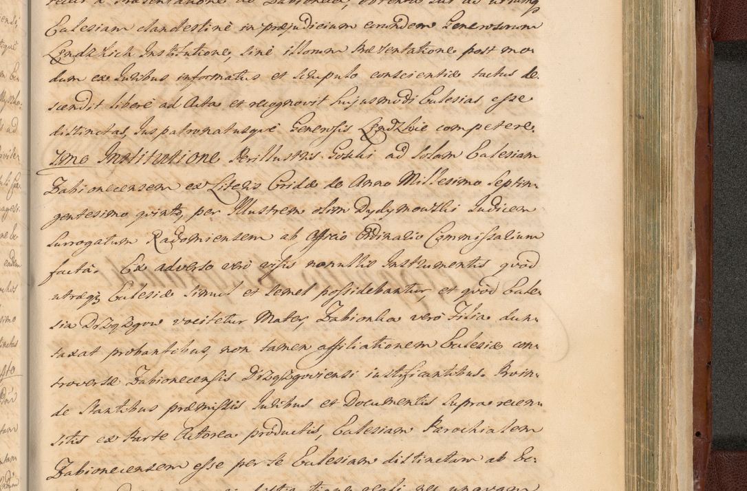 Zdjęcie nr 1605 dla obiektu archiwalnego: Acta actorum episcopalium R. D. Casimiri a Łubna Łubiński, episcopi Cracoviensis, ducis Severiae ab anno 1714 ad annum 1719 conscripta. Volumen II